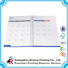 2015 China personalizado atacado impressão ano colorido design personalizado planejador de mesa calendário